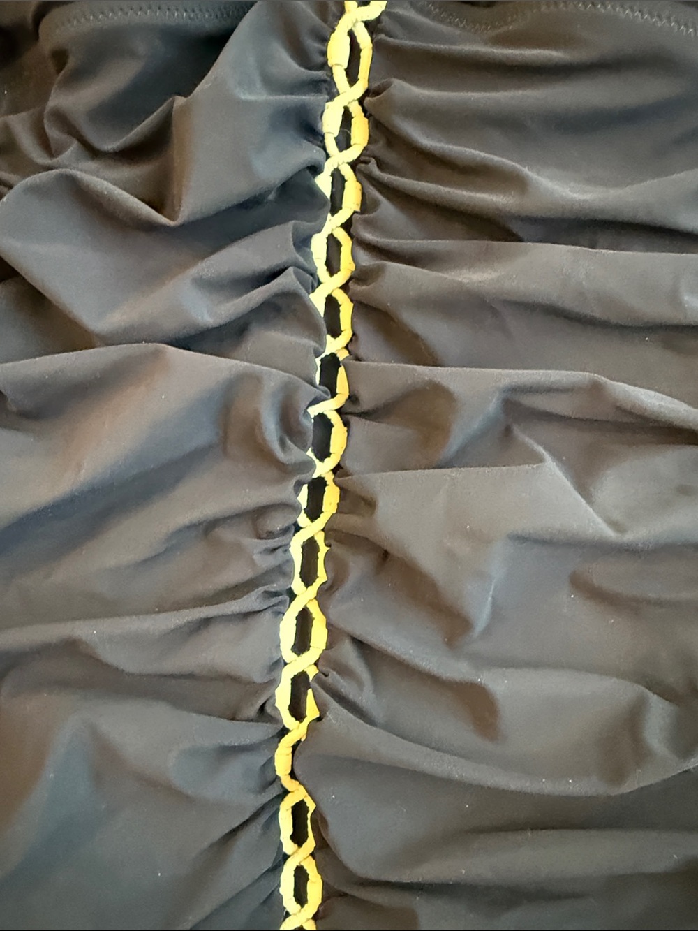 Gottex Navy Tankini Top with White Braid Detail - Picture 4 of 6